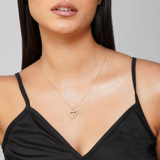 Double Heart Necklace