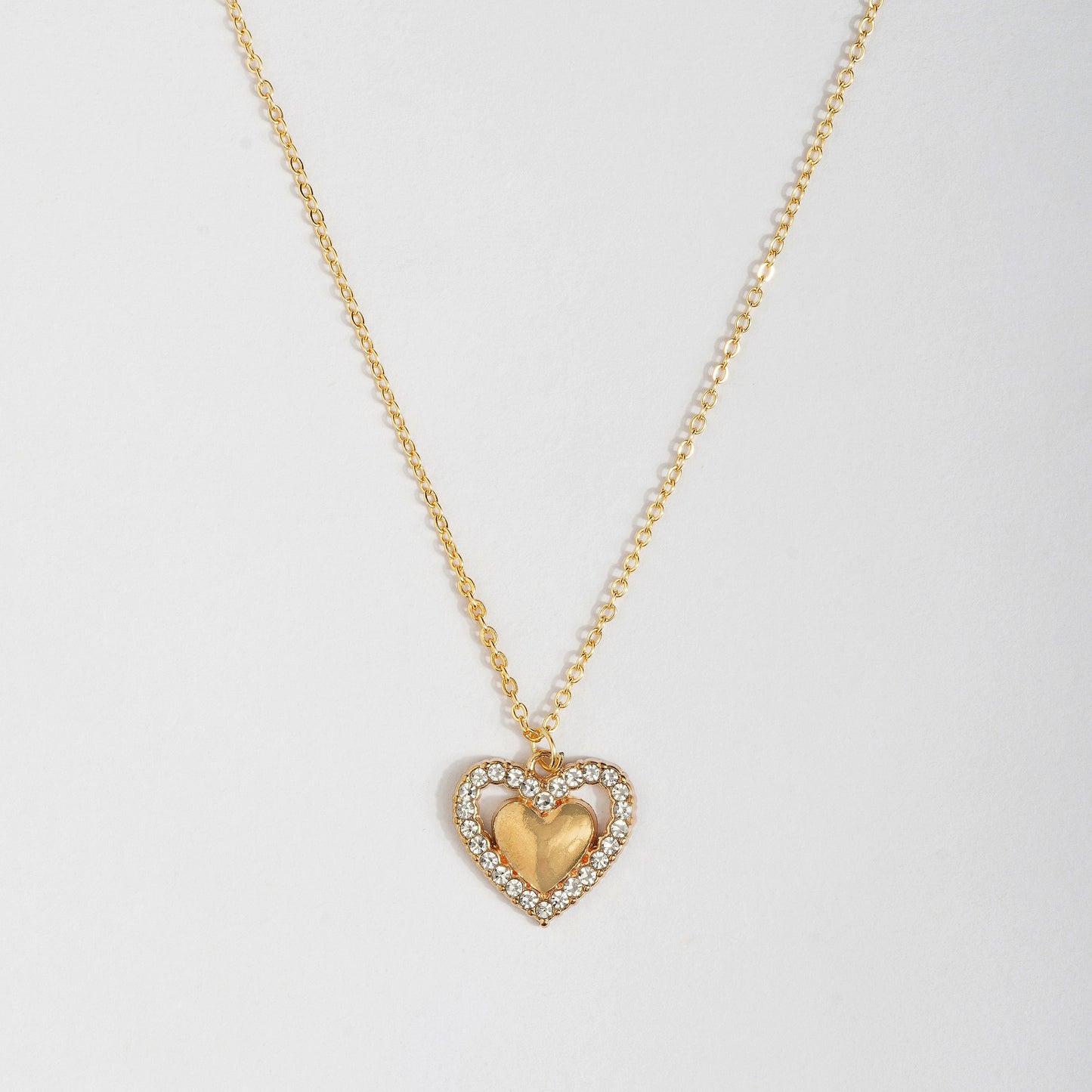 Double Heart Necklace